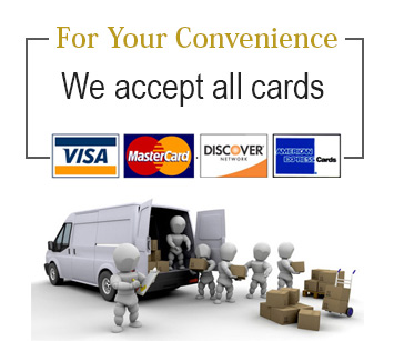 we accept all debit / credit cards